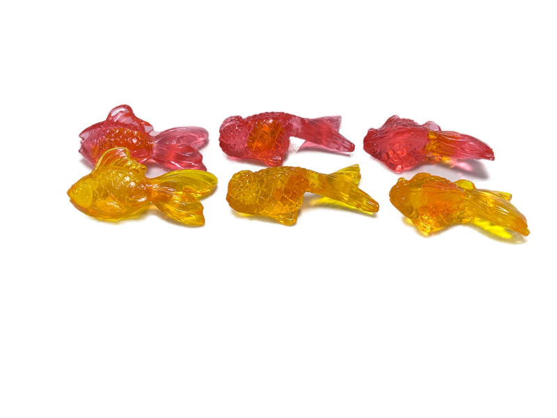 Wholesale Gold Fish Shaped Fruit Flavor Animal Gummy Candy - Image 2