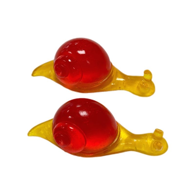 Hot Sale Customized Animal Shaped Strawberry Fruity Flavor Snail Gummy Candy - Image 3